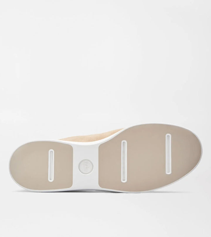 Peter Millar Drift Classic Nubuck Sneaker: Wheat
