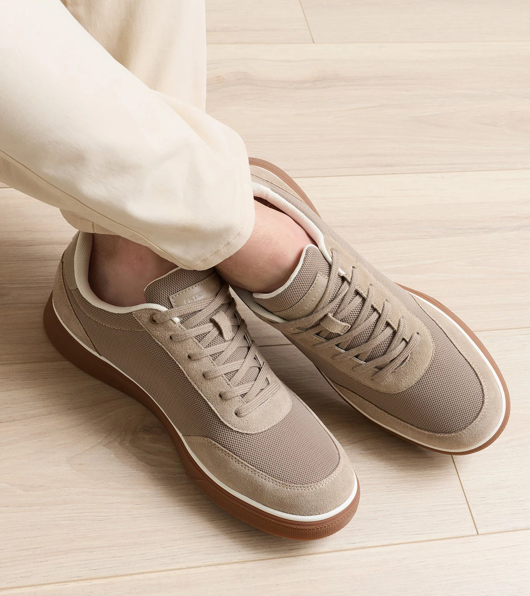 Peter Millar Drift Mesh Sneaker: Morel