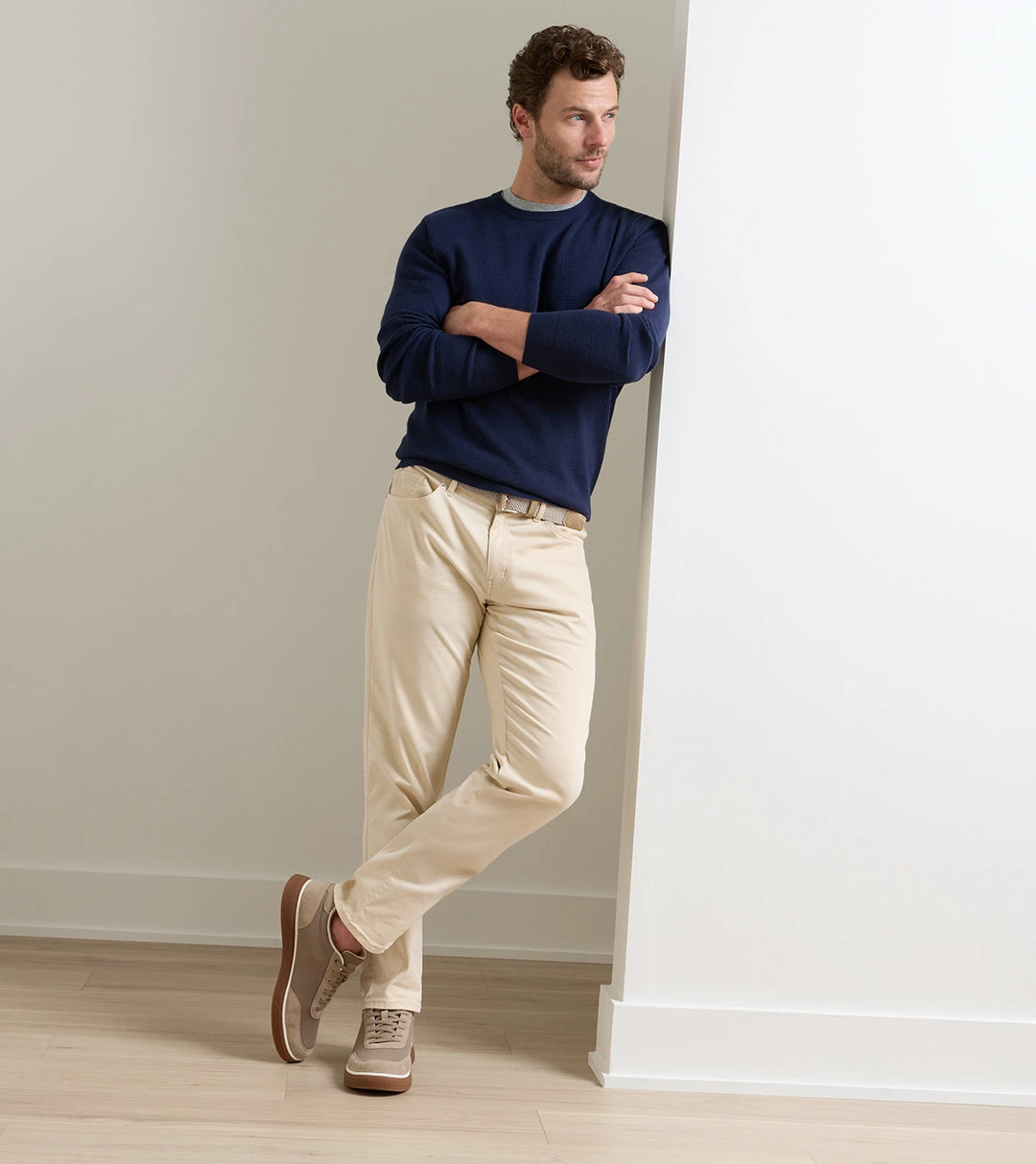 Peter Millar Drift Mesh Sneaker: Morel
