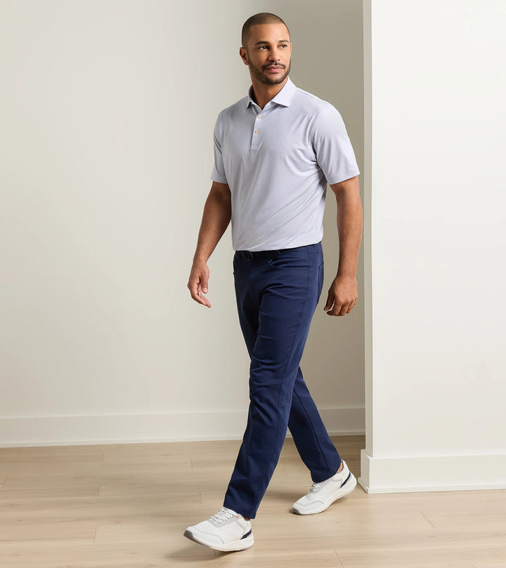 Peter Millar Camberfly Sneaker: White and Grey