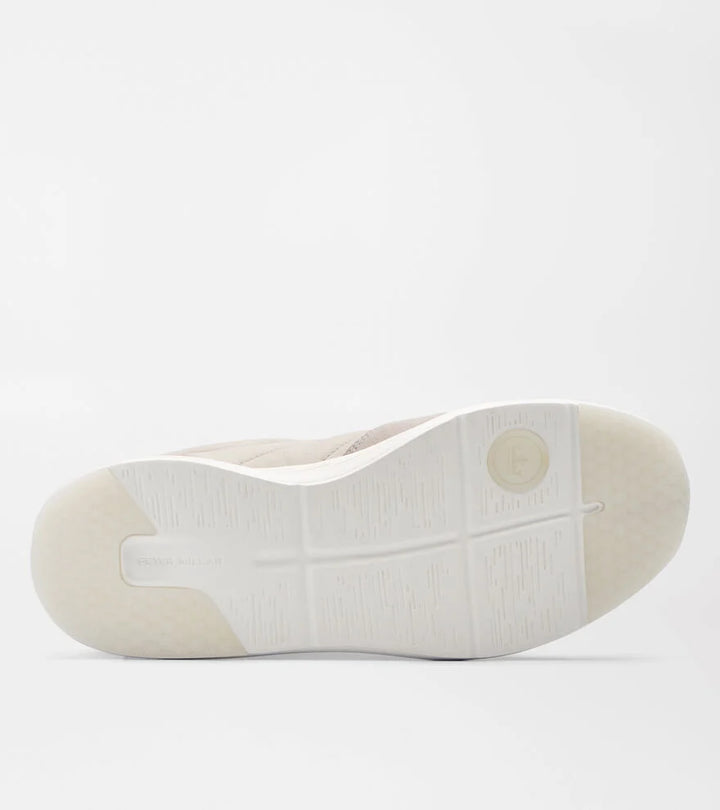 Peter Millar Journeyman Sneaker: Light Pewter