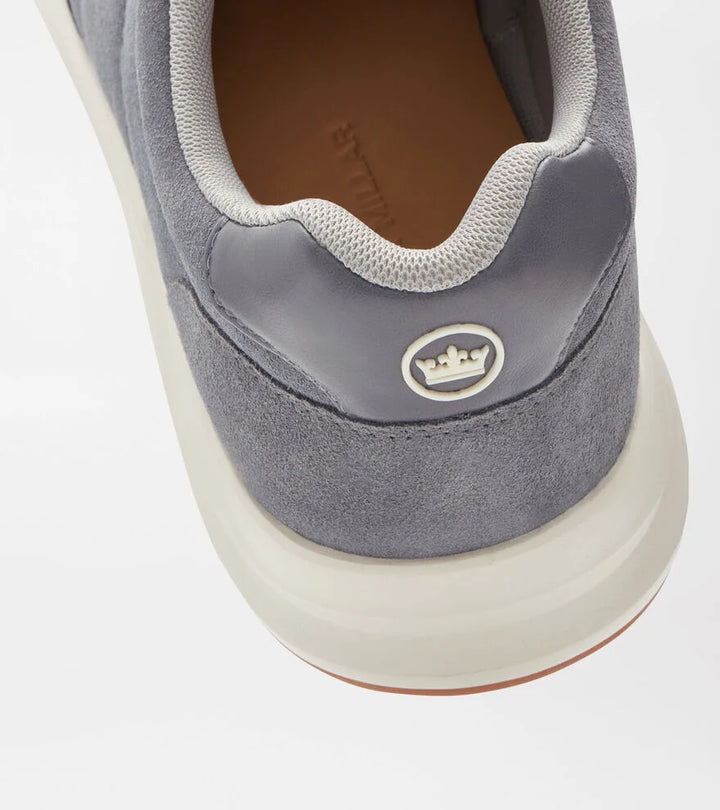 Peter Millar Journeyman Suede Sneaker: Oslo Grey