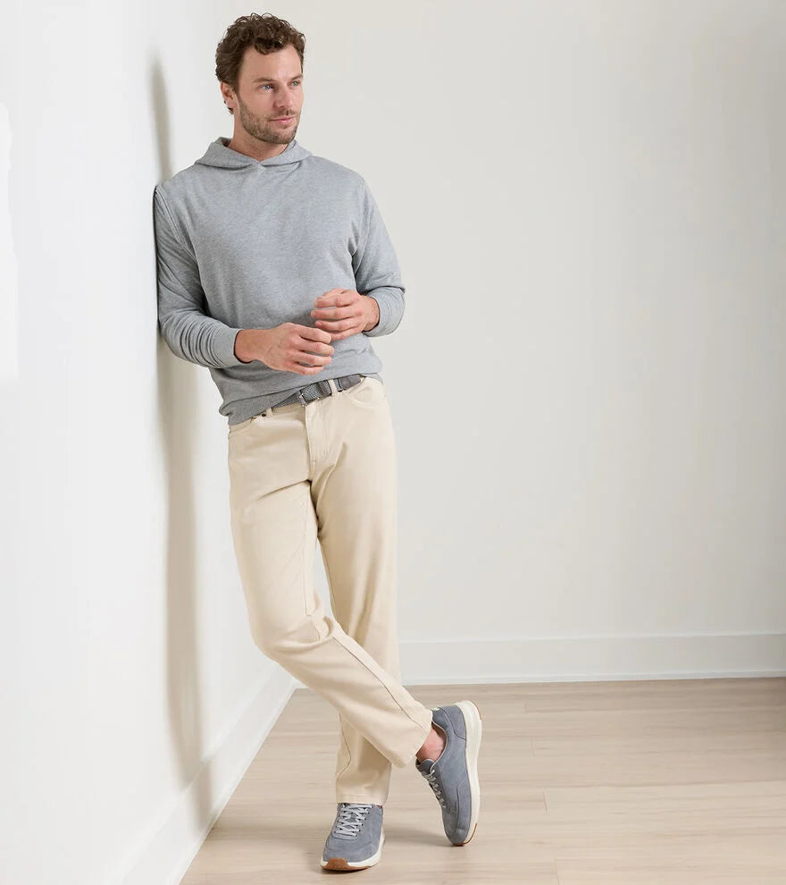 Peter Millar Journeyman Suede Sneaker: Oslo Grey