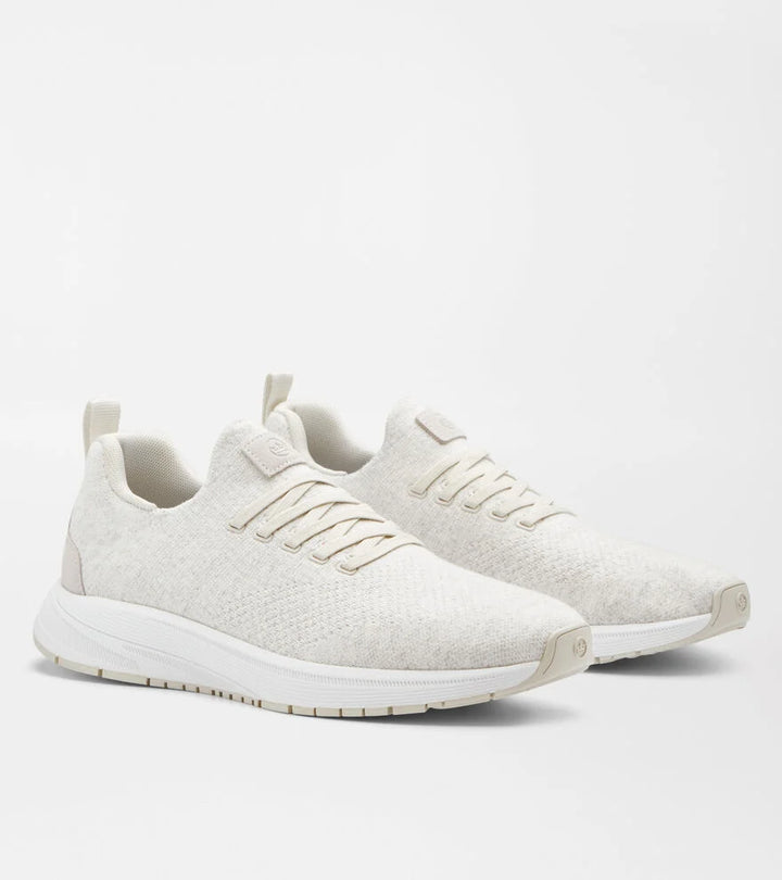 Peter Millar Odeon Sneaker: Icy White