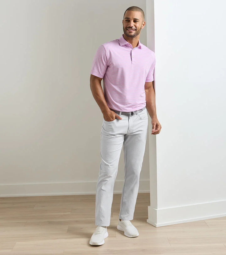 Peter Millar Odeon Sneaker: Icy White