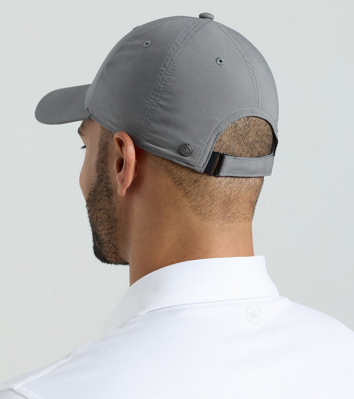 Peter Millar Pursuit Pimento Cheese Performance Hat: Gale Grey