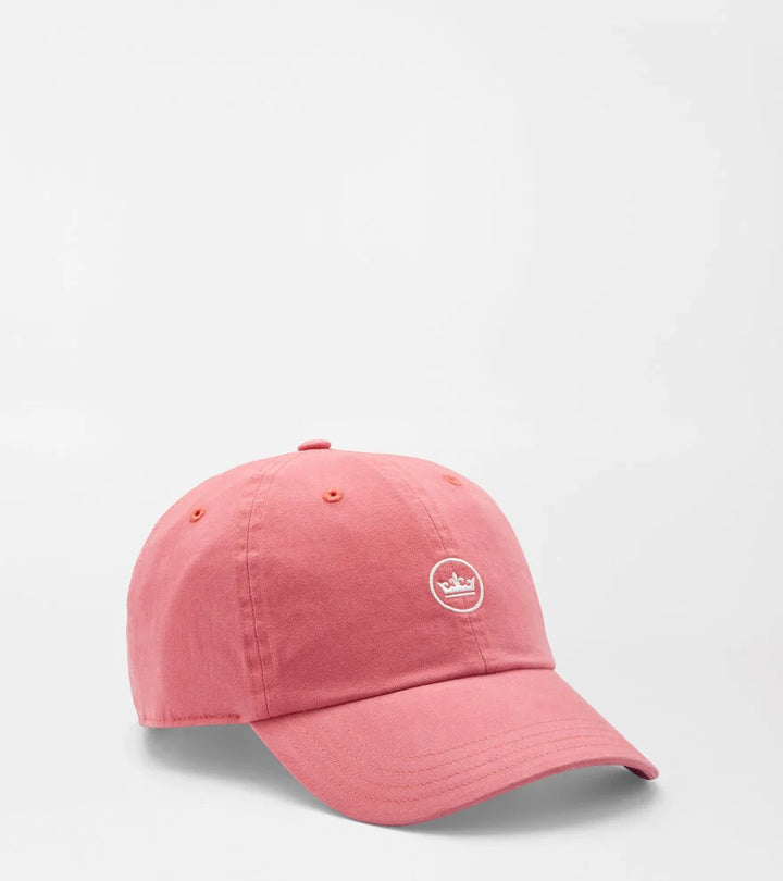 Peter Millar Whitaker Washed Twill Hat: Cape Red
