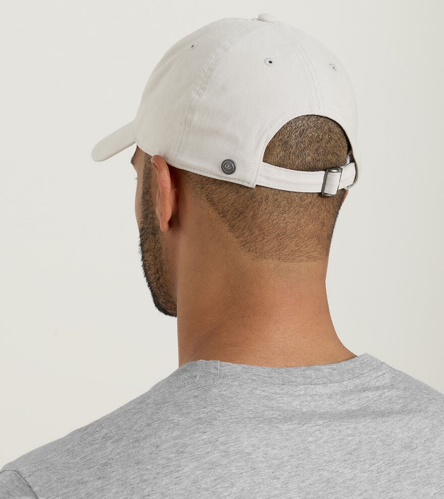 Peter Millar Whitaker Pimento Cheese Washed Twill Hat: Gale Grey