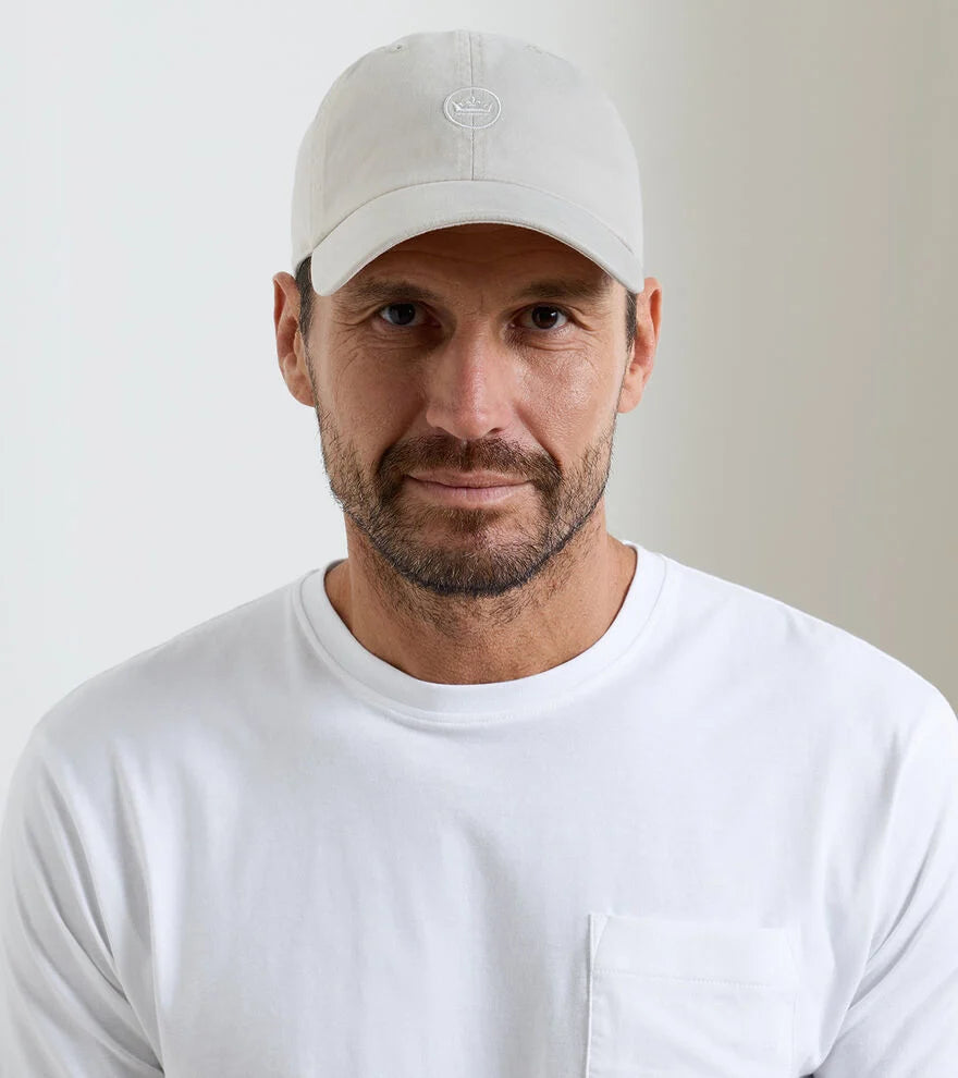 Peter Millar Whitaker Washed Twill Hat: Stone