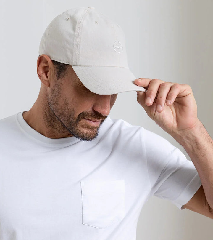 Peter Millar Whitaker Washed Twill Hat: Stone