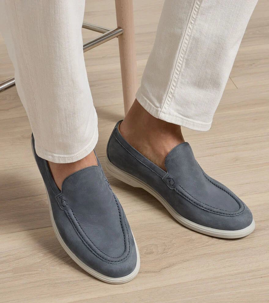 Peter Millar Excursionist Nubuck Venetian Loafer