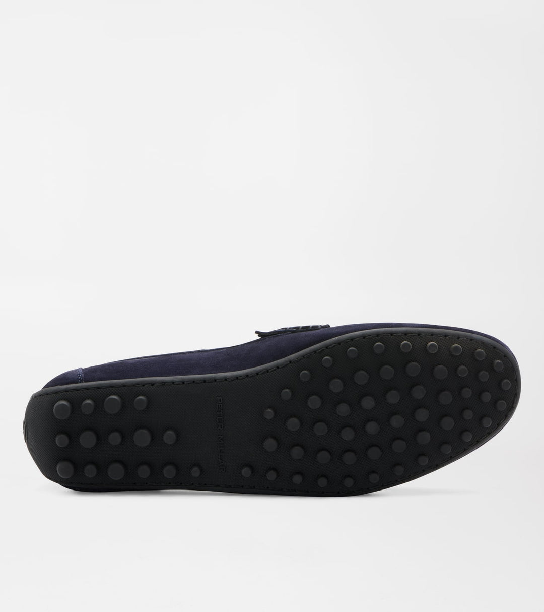 Peter Millar Suffolk Suede Driver: Navy