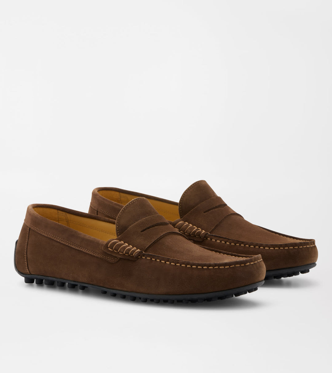 Peter Millar Suffolk Suede Driver: Walnut