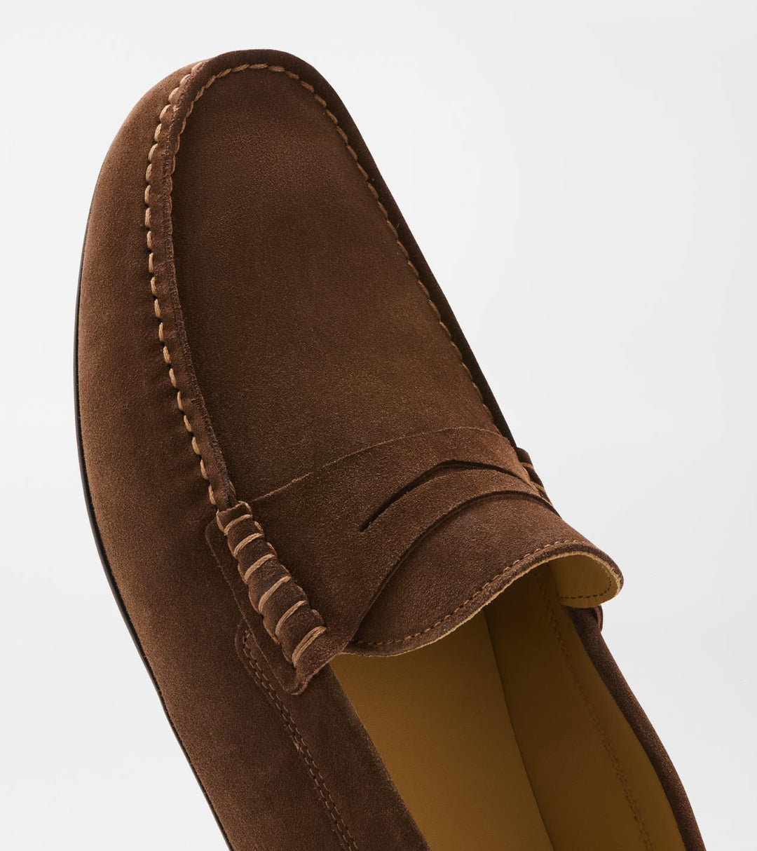 Peter Millar Suffolk Suede Driver: Walnut