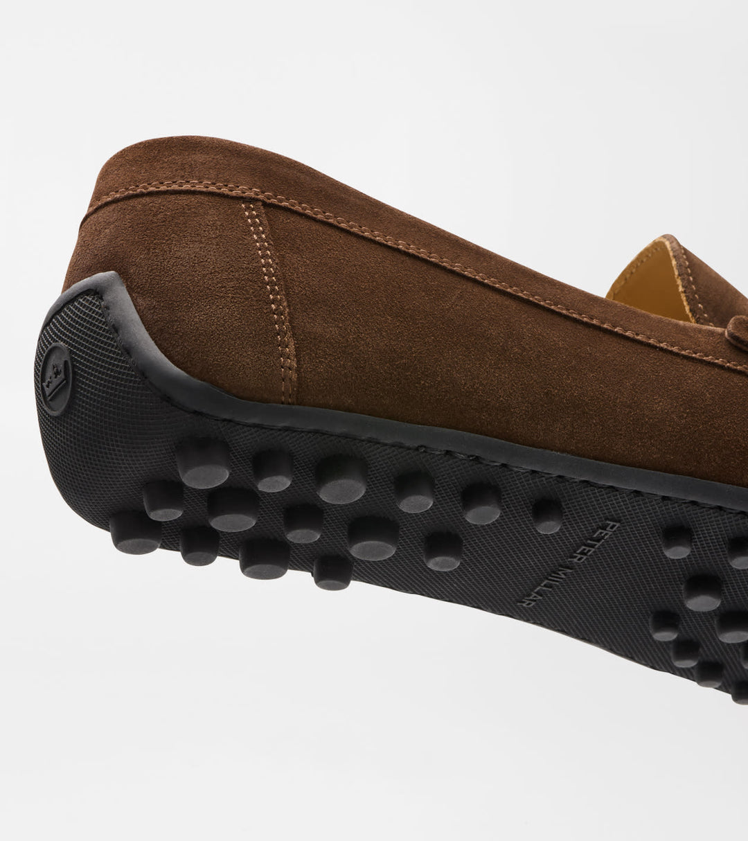 Peter Millar Suffolk Suede Driver: Walnut