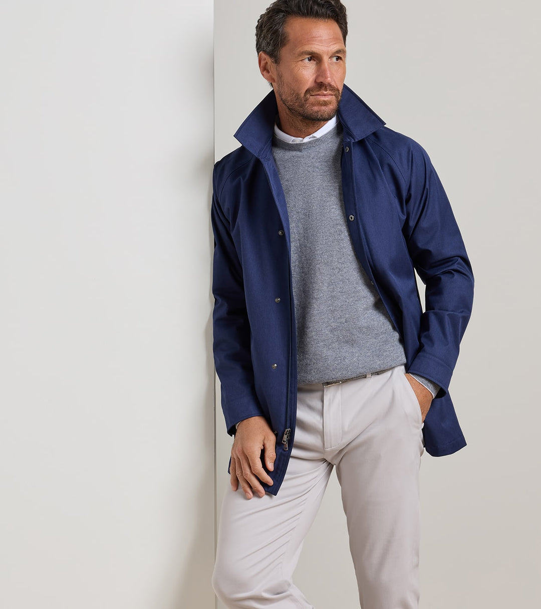 Peter Millar Maddox City Coat: Navy
