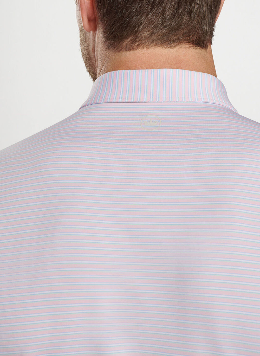 Peter Millar Chatham Performance Jersey Polo: Palmer Pink