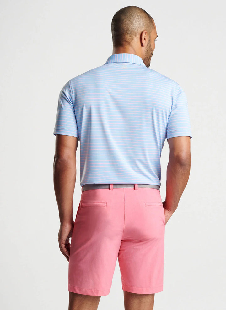 Peter Millar Drum Performance Polo: Cottage Blue