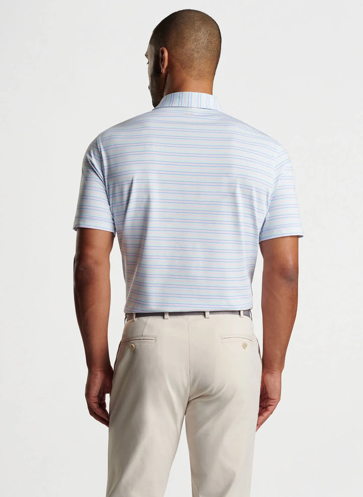 Peter Millar Clifton Performance Jersey Polo: Seaglass