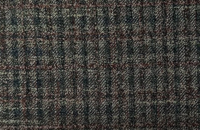 Maxdavoli by Maxman Botto Giuseppe Soft Coat: Green Plaid