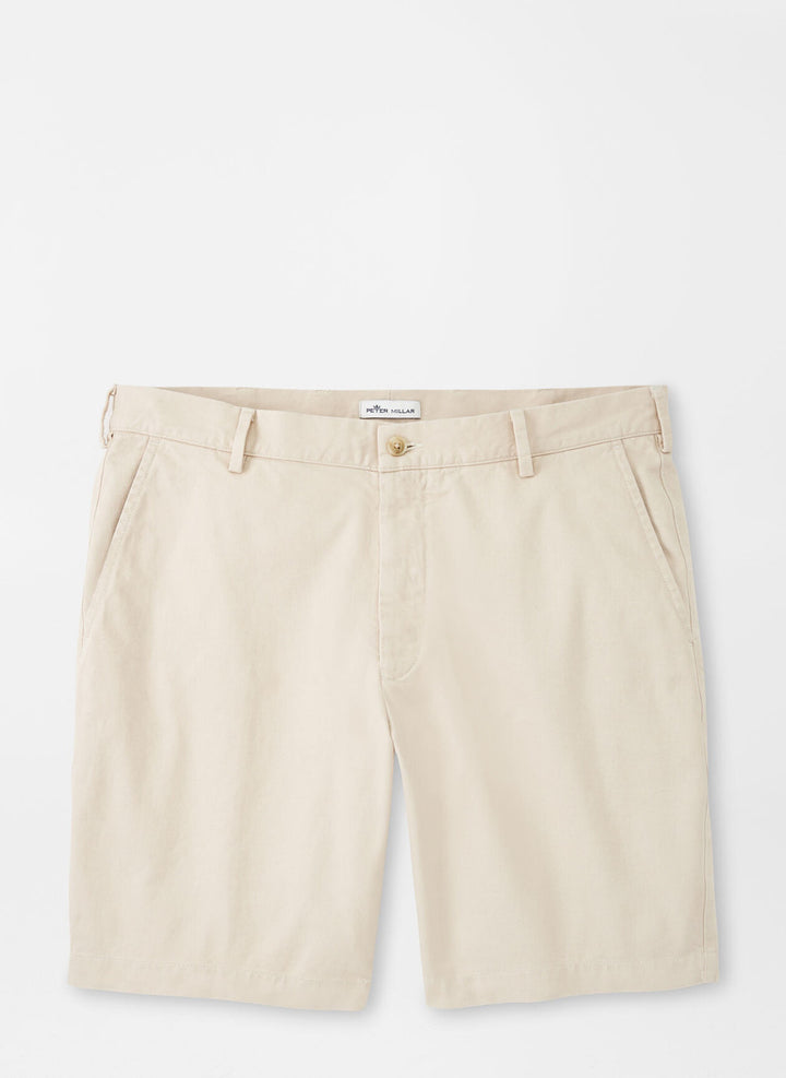 Peter Millar Pilot Twill Short: Stone