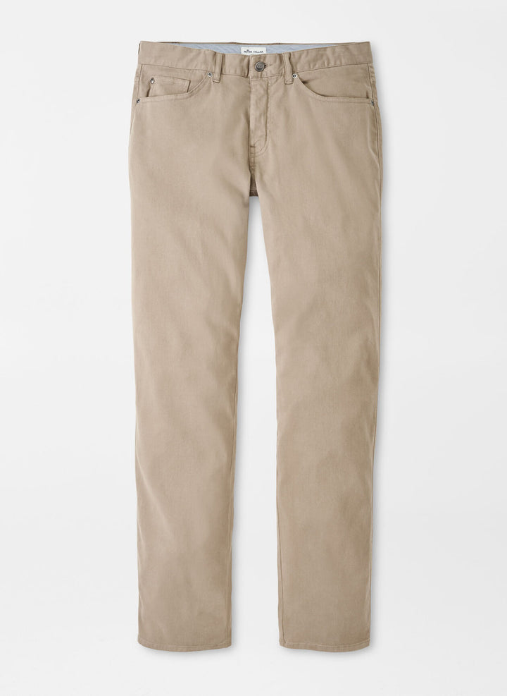 Peter Millar Ultimate Sateen Five-Pocket Pant: Grain