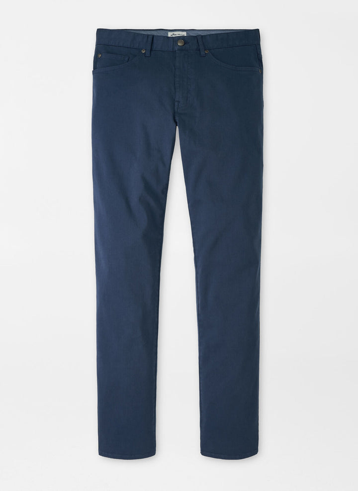 Peter Millar Ultimate Sateen Five-Pocket Pant: Navy