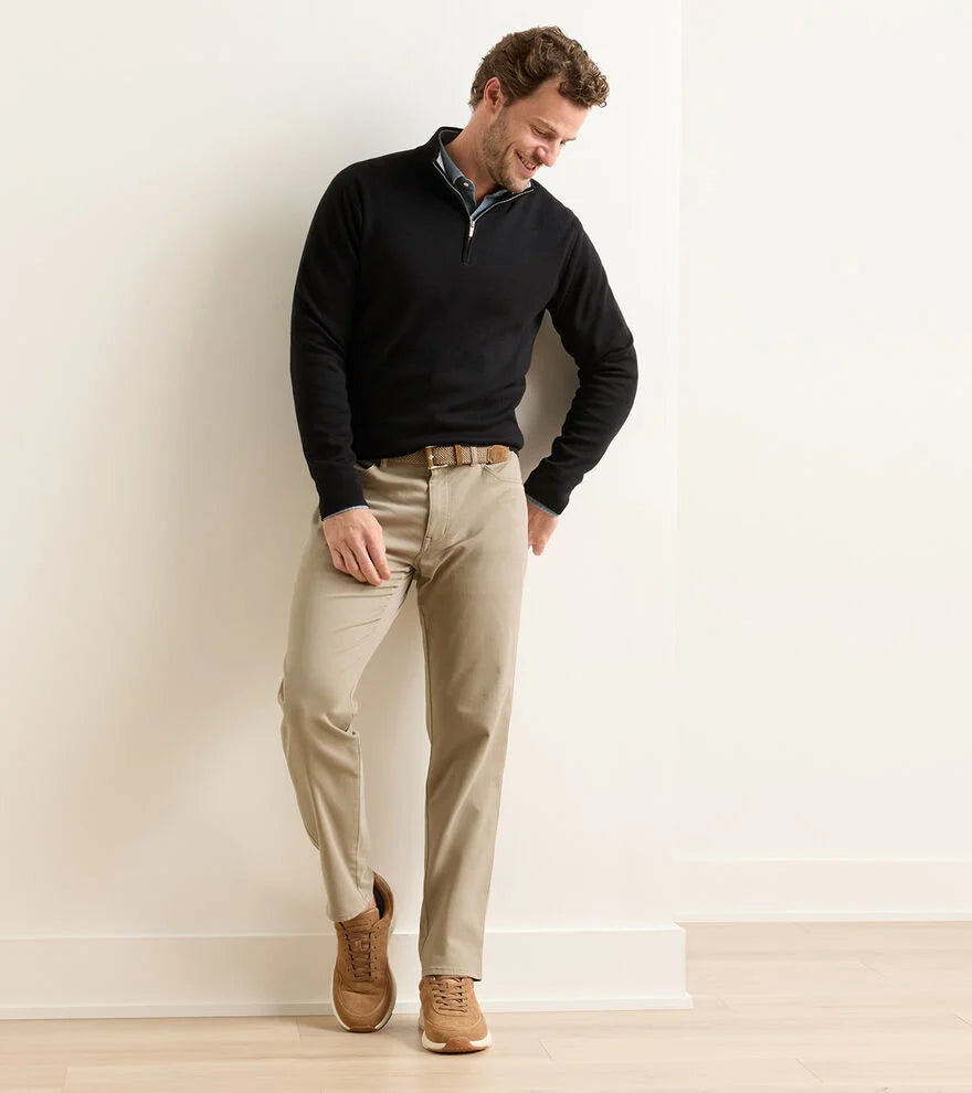 Peter Millar Ultimate Sateen Five-Pocket Pant: Grain
