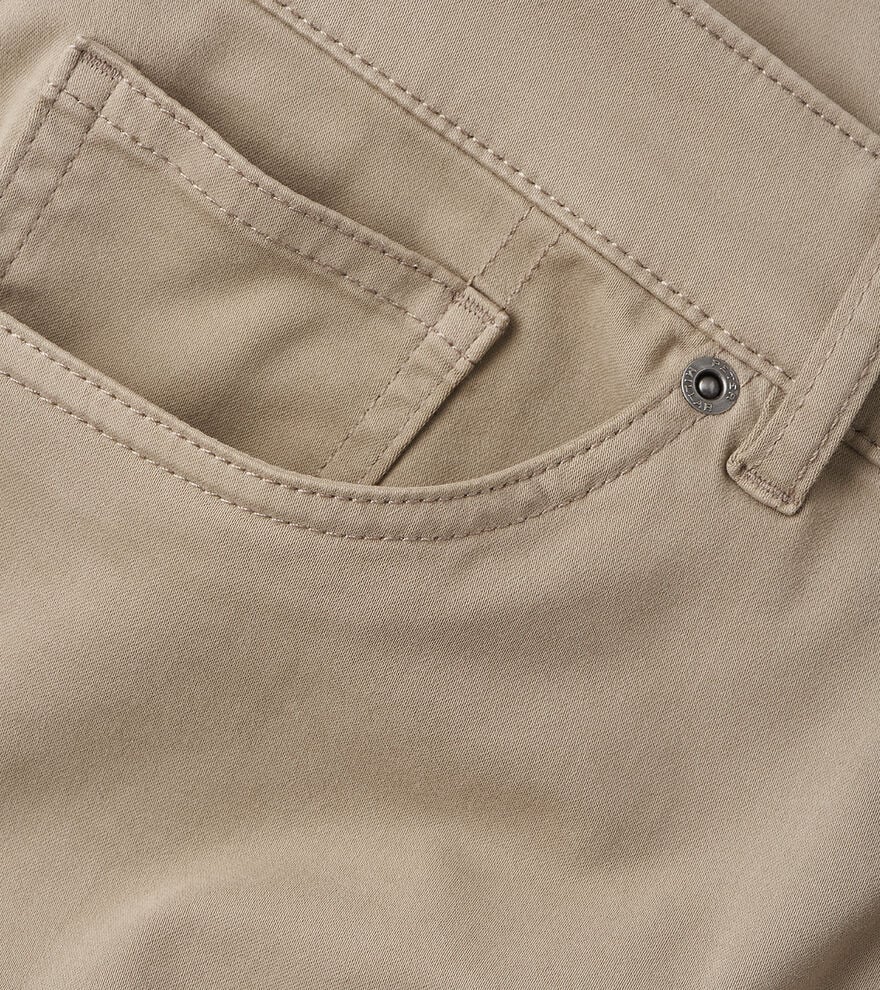 Peter Millar Ultimate Sateen Five-Pocket Pant: Grain