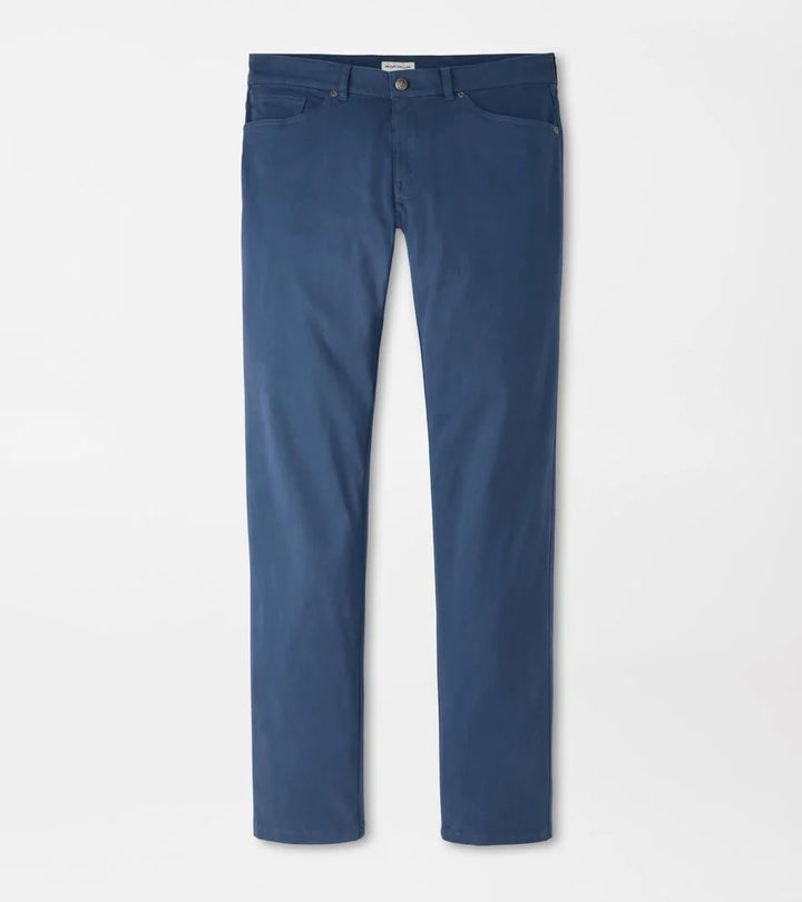 Peter Millar Ultimate Sateen Five-Pocket Pant: Navy