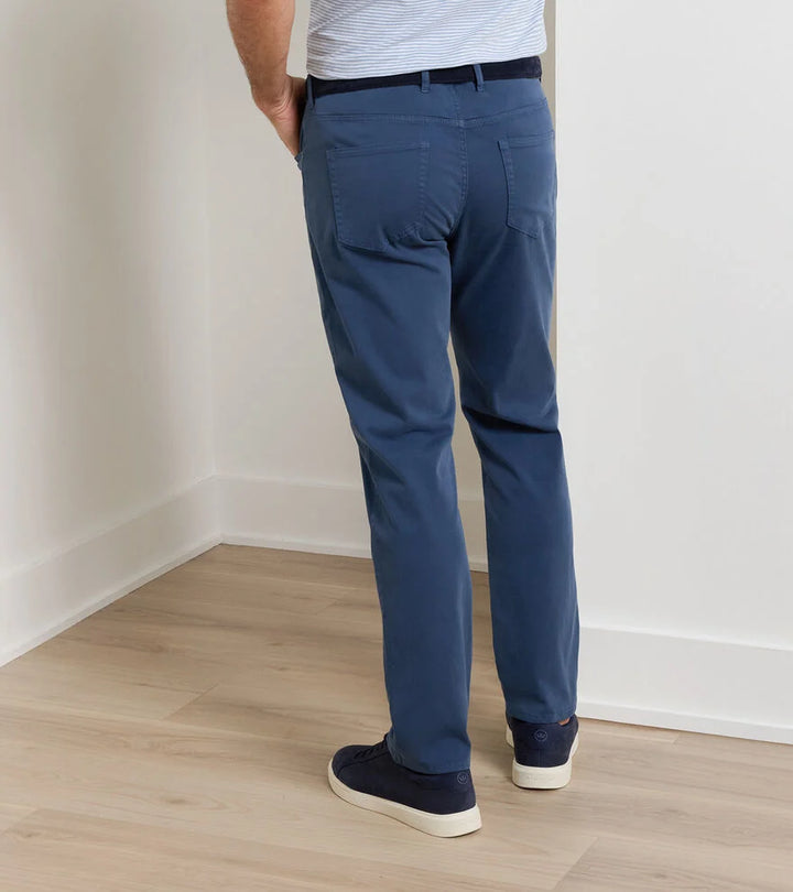 Peter Millar Ultimate Sateen Five-Pocket Pant: Navy