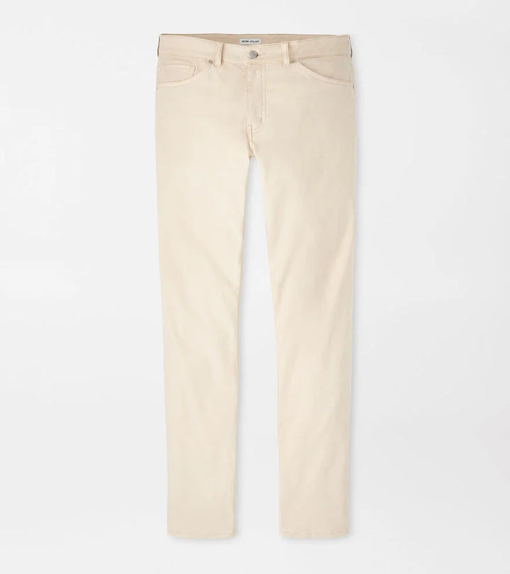 Peter Millar Ultimate Sateen Five-Pocket Pant: Sand