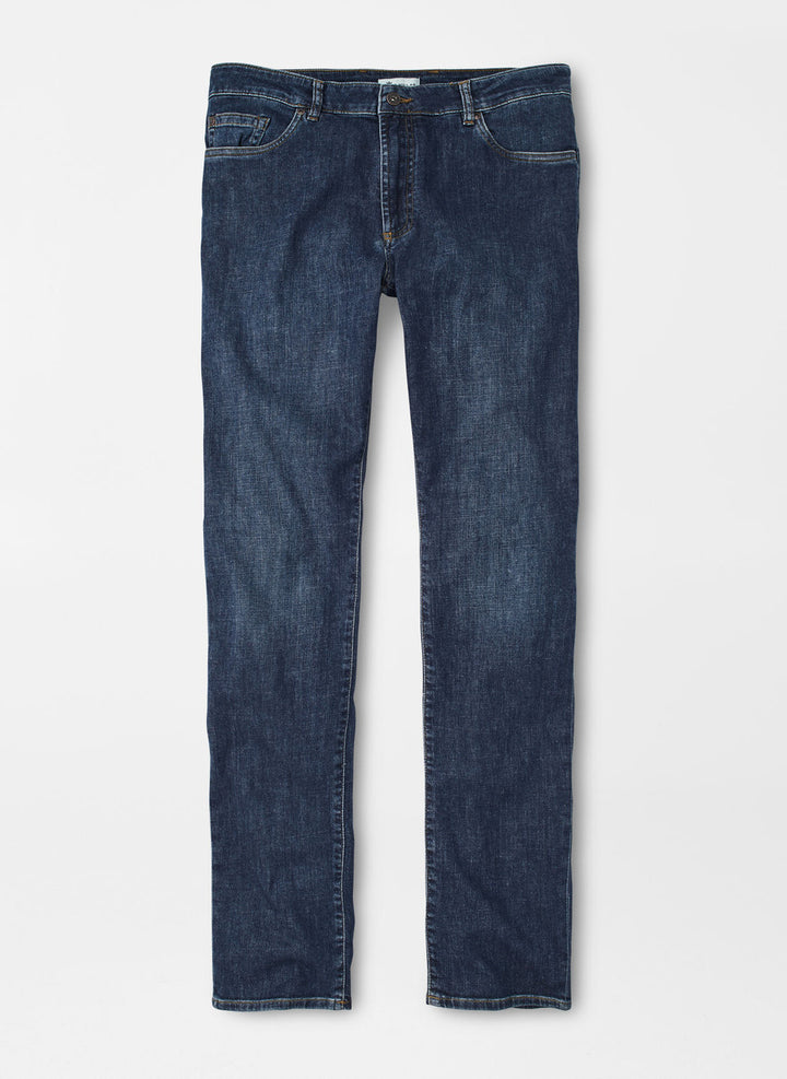 Peter Millar Pilot Mill Denim: Medium Indigo