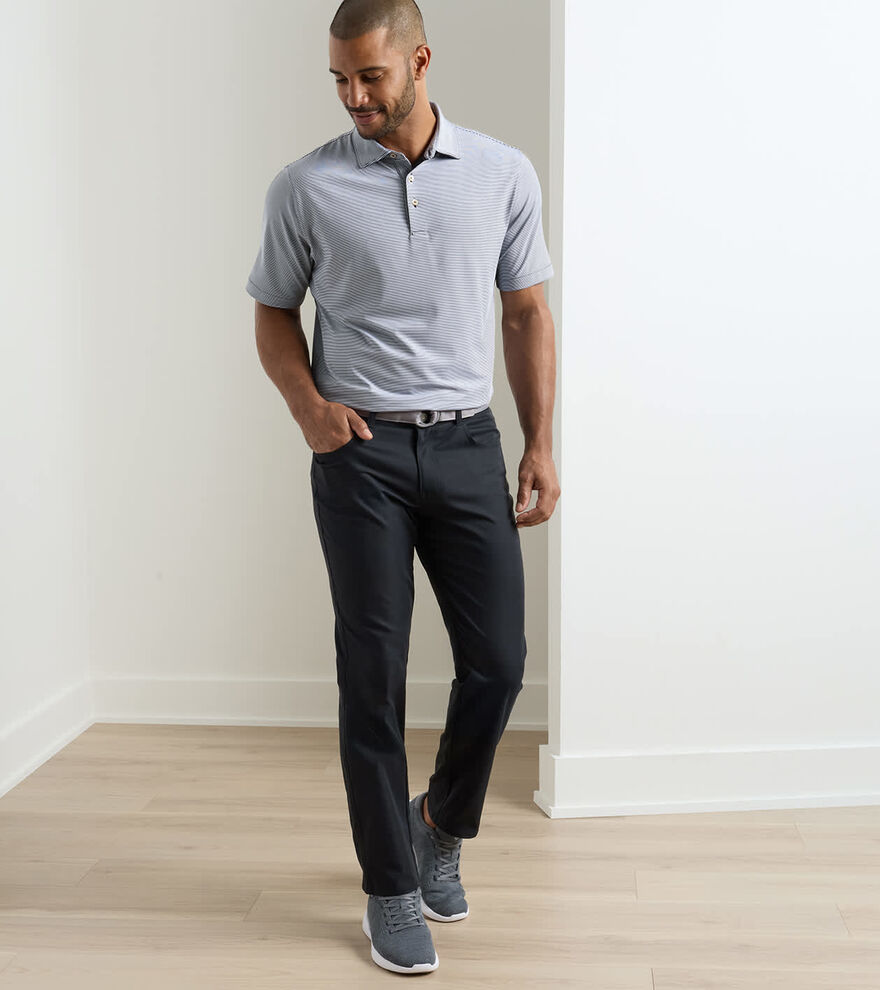 Peter Millar eb66 Performance Five-Pocket Pant: Black