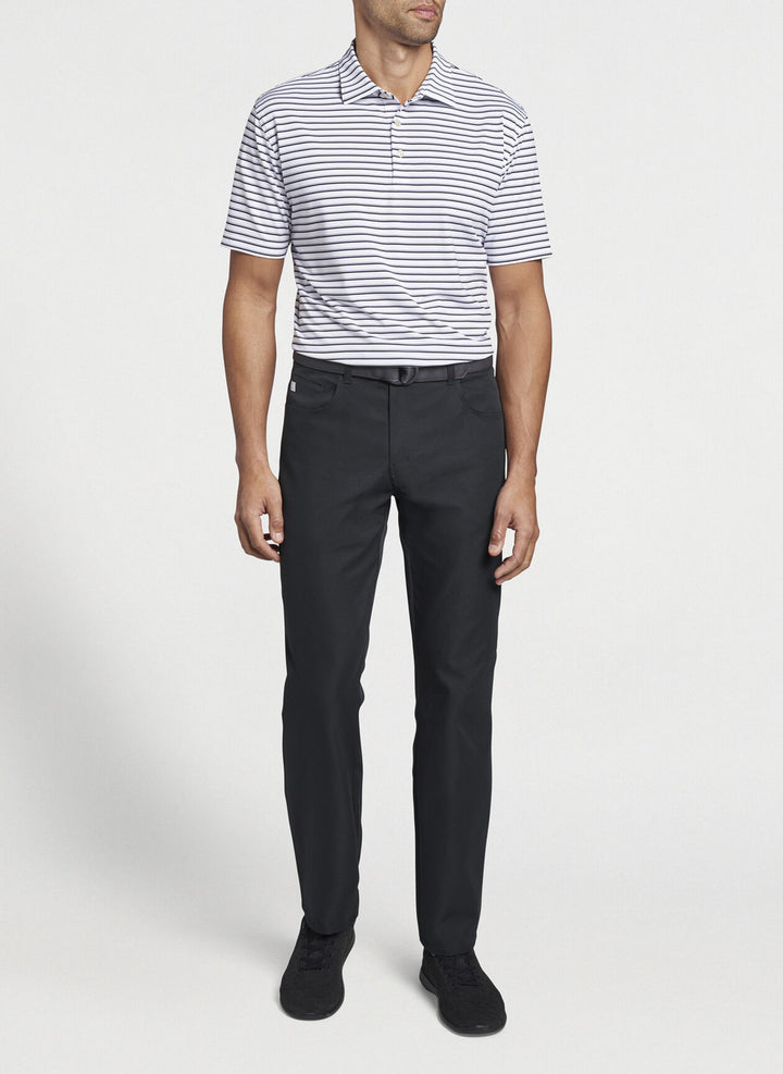 Peter Millar eb66 Performance Five-Pocket Pant: Black