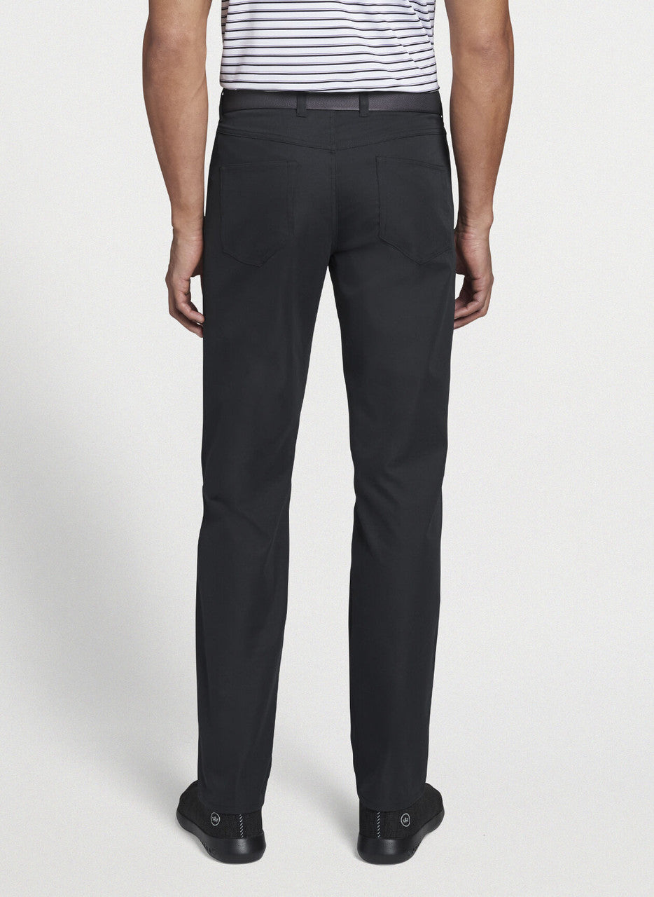 Peter Millar eb66 Performance Five-Pocket Pant: Black