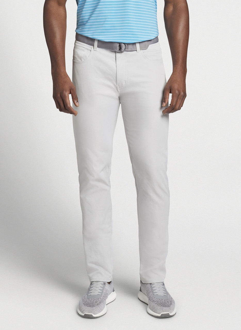 Peter Millar eb66 Performance Five-Pocket Pant: British Grey