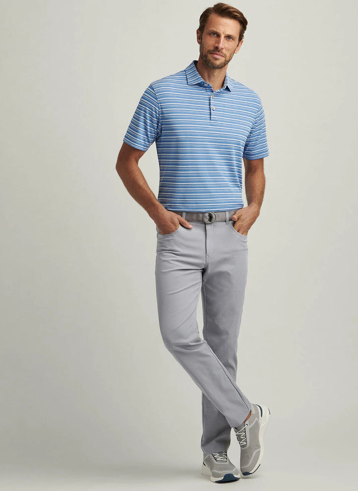 Peter Millar eb66 Performance Five-Pocket Pant: Gale Grey