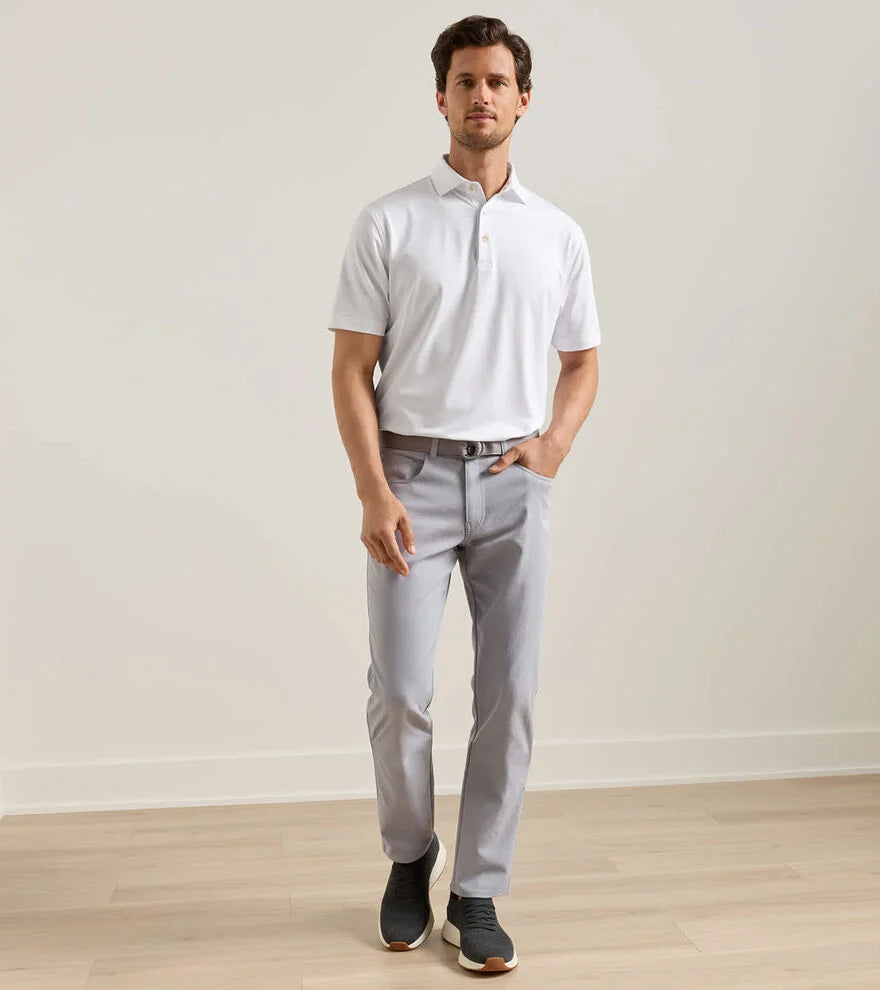 Peter Millar eb66 Performance Five-Pocket Pant: Gale Grey