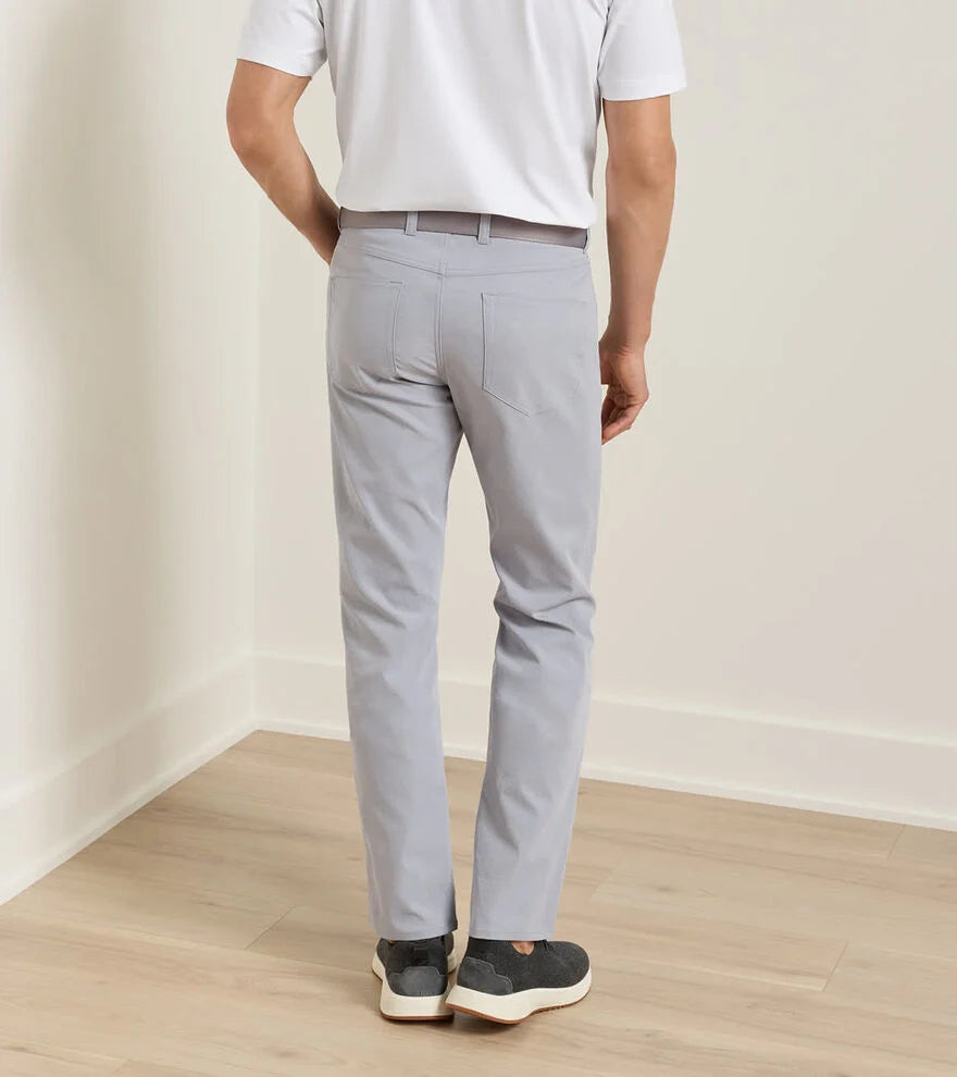 Peter Millar eb66 Performance Five-Pocket Pant: Gale Grey