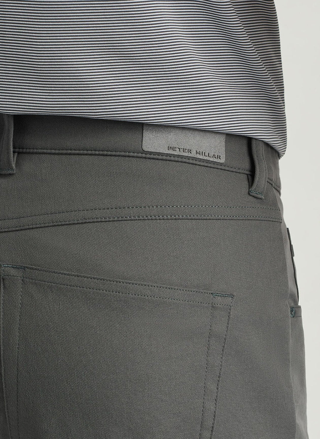 Peter Millar eb66 Performance Five-Pocket Pant: Iron