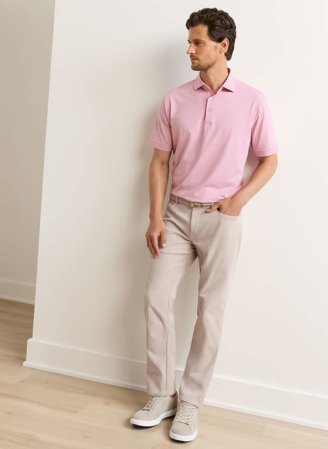 Peter Millar eb66 Performance Five-Pocket Pant: Khaki
