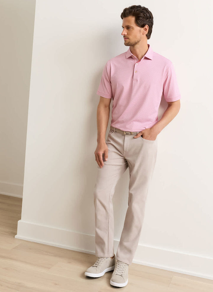 Peter Millar eb66 Performance Five-Pocket Pant: Khaki