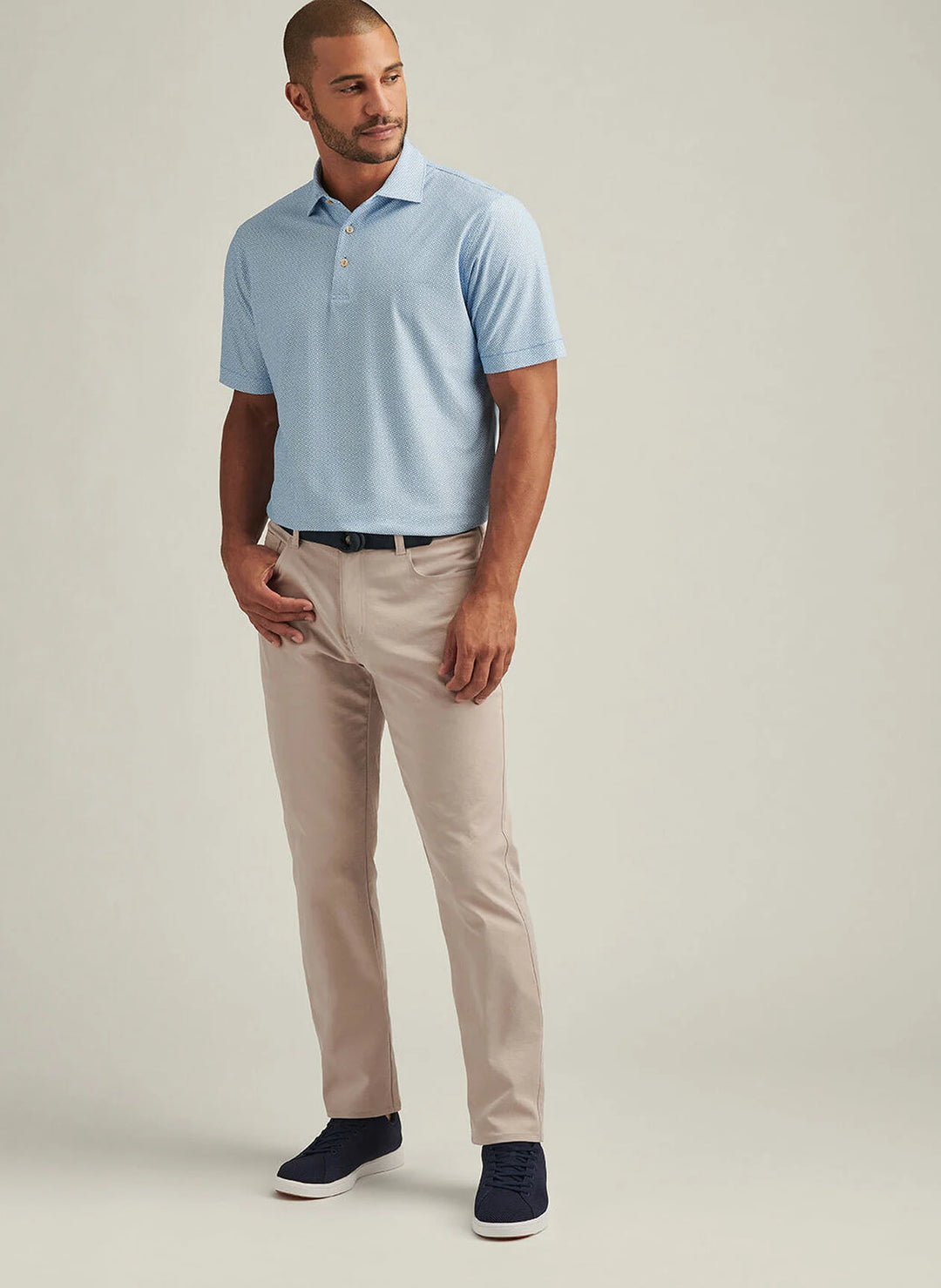 Peter Millar eb66 Performance Five-Pocket Pant: Khaki