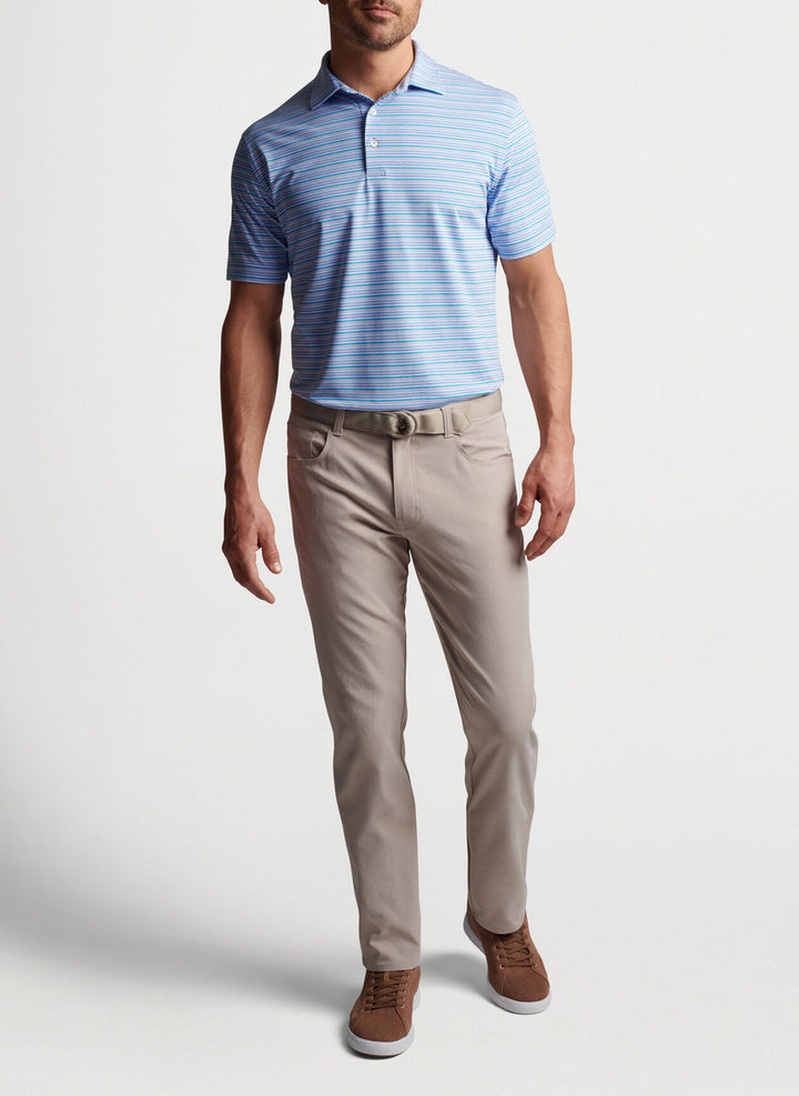 Peter Millar eb66 Performance Five-Pocket Pant: Khaki