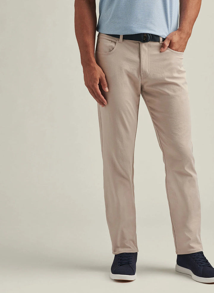 Peter Millar eb66 Performance Five-Pocket Pant: Khaki