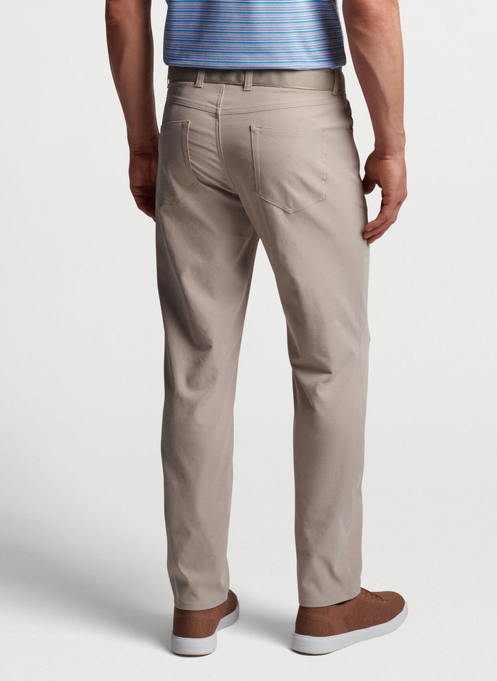 Peter Millar eb66 Performance Five-Pocket Pant: Khaki