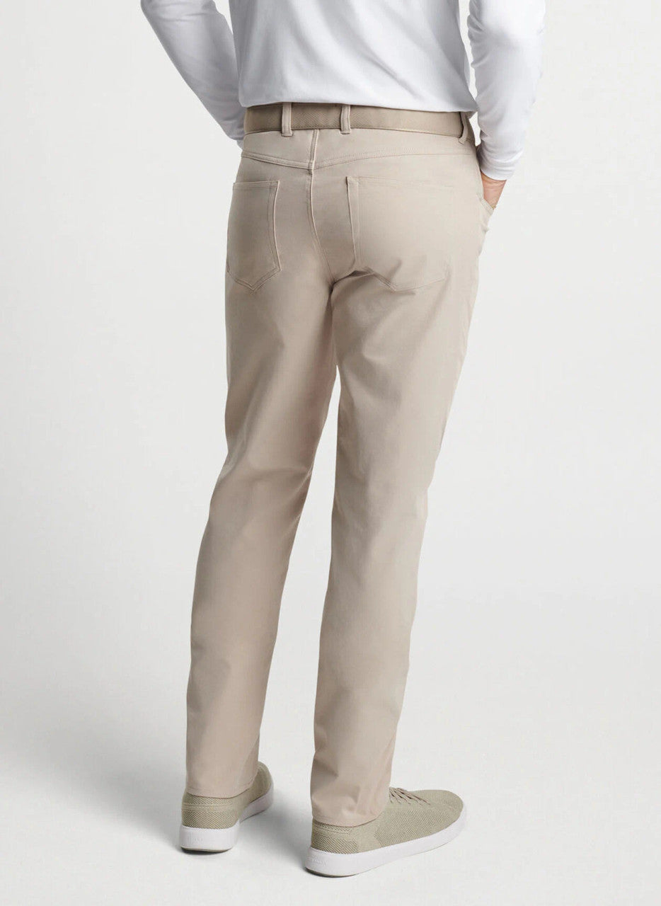 Peter Millar eb66 Performance Five-Pocket Pant: Khaki