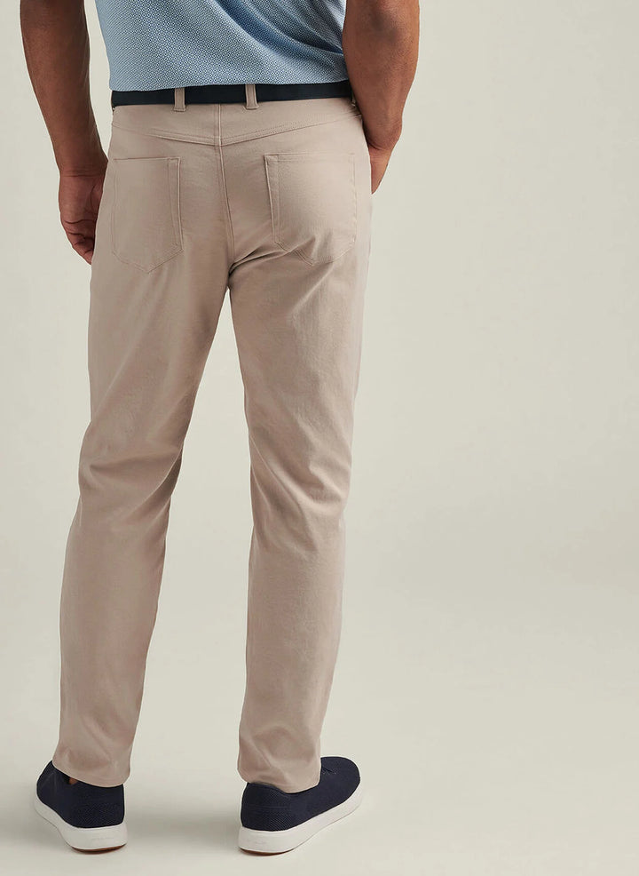 Peter Millar eb66 Performance Five-Pocket Pant: Khaki