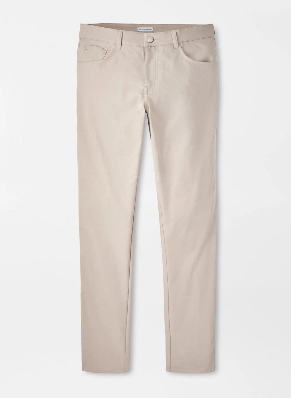 Peter Millar eb66 Performance Five-Pocket Pant: Khaki